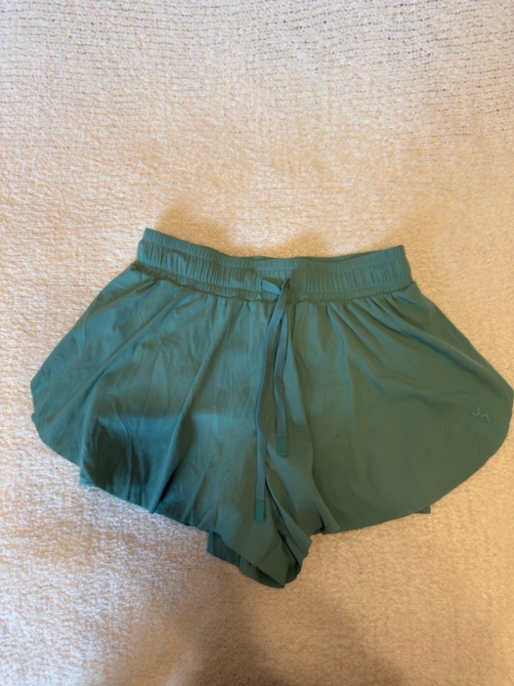 JoyLab Teal Pleated Athletic Shorts